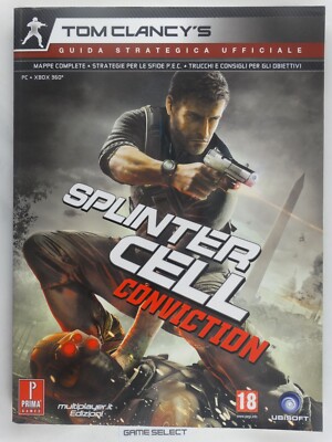 TOM CLANCY'S SPLINTER CELL CONVICTION PC XBOX 360 OFFICIAL STRATEGY GUIDE ITA