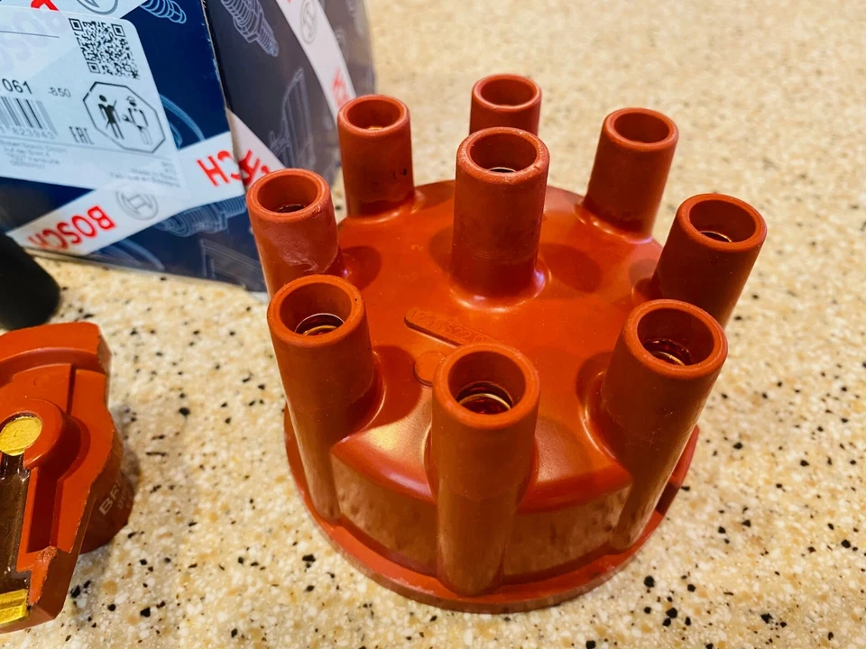 KIT DE PUESTA A PUNTO DE ENCENDIDO MERCEDES BENZ W100 600 W109018 300SEL 6,3 L TAPA PUNTOS ROTOR Foto 4 de 4