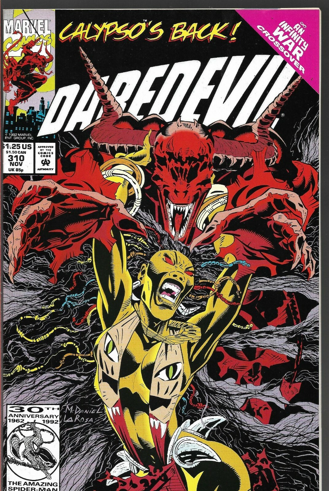 DAREDEVIL (1964) #310 - Back Issue (S)