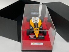 1/18 Modèles AB Renault RE40, Saison F1 1983 D'A. Prost Base En Cuir