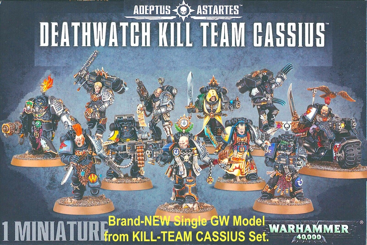 ORTAN CASSIUS Model: DEATHWATCH KILL-TEAM CHAPLAIN ~Games - Foto 7