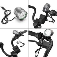 Skye Reker Led Bicycle Headlight 5x Cree Xm-l T6 Led Bike Headlight With Rech... on sale Skye Reker Led Bicycle Headlight 5x Cree Xm-l T6 Led Bike Headlight With Rech... on sale