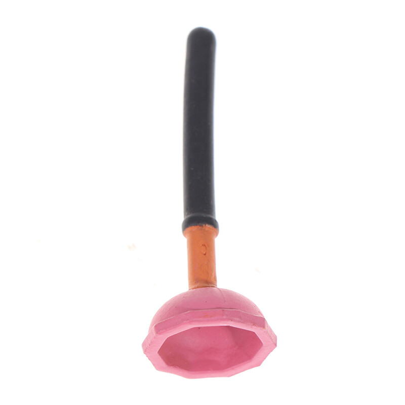 1:12 Dollhouse Miniature Mini Toilet Plungers Model Bathroom Decor Acc*a5