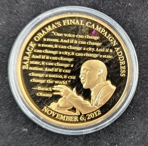 Complete Set Of 4 American Mint President Barack Obama Speeches Coins COA Proof - Picture 16 of 23