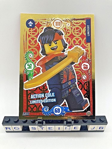 Lego Ninjago Serie 10 Blutmond Cards Game limitiert Goldkarten LE1-32 - Bild 29 von 257