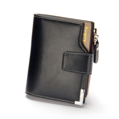 ID Credit Card Holder Clutch Bifold Pocket Zipper Coin Purse Wallet For Men