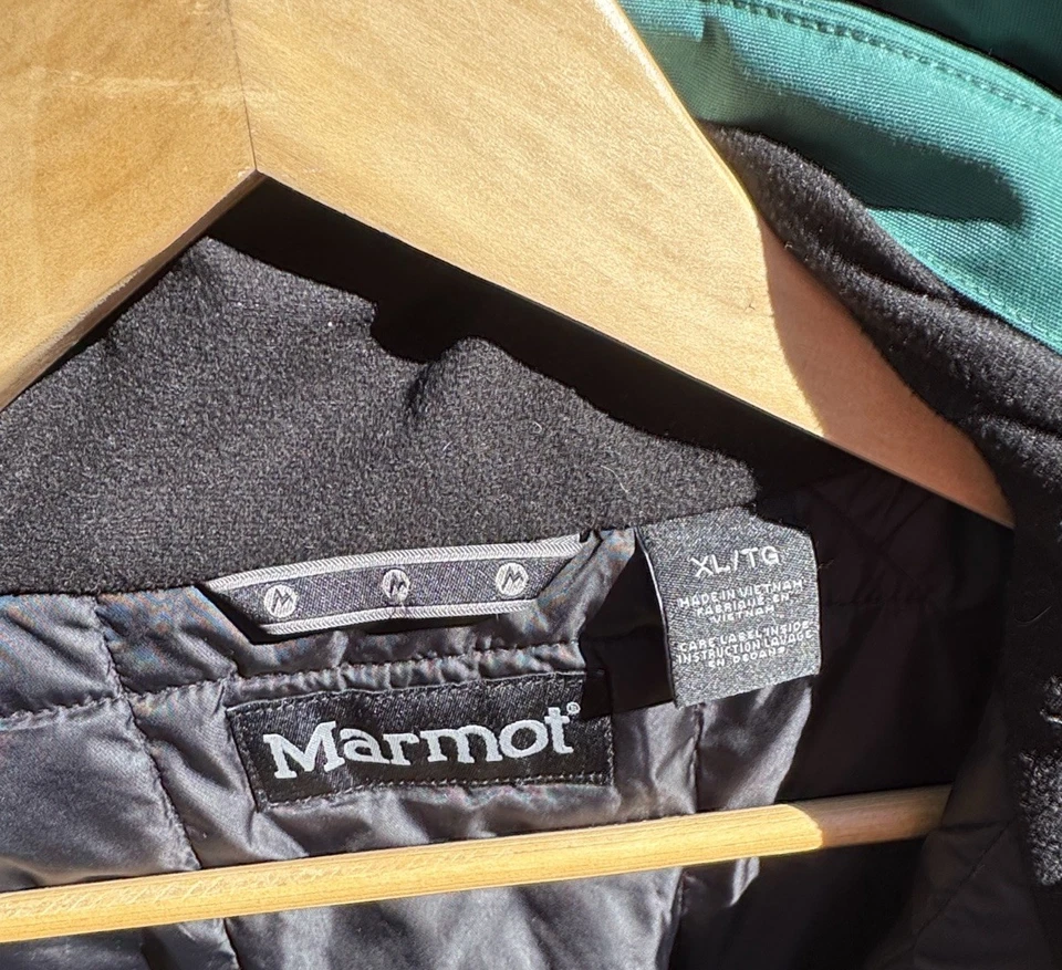 Chaqueta de esquí/snowboard Marmot Tower para hombre XL verde Y2K Foto 4 de 4