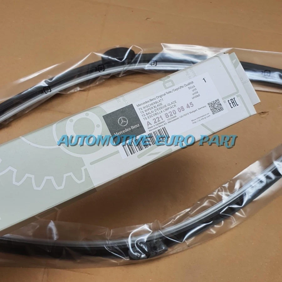 Juego de escobillas limpiaparabrisas delanteras OEM para Mercedes Benz W221 S300 S350 S500 A2218200845 Foto 2 de 2