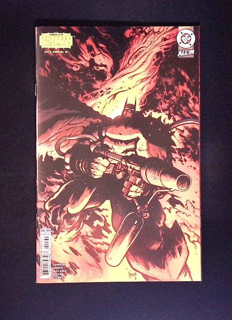 Absolute Batman Annual #1 DC 2025 2nd Print Daniel Warren Johnson cover ...