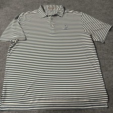 Peter Millar Polo Shirt Mens XL Striped Summer Comfort Golf Pinehurst 1895
