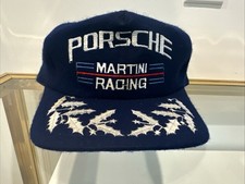 Vintage Porsche Martini Racing Cap
