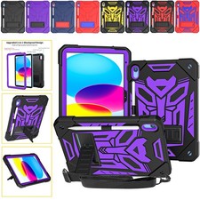 For Apple iPad A16 11th Gen 11-inch 2025 Shockproof Rugged Stand Case w Strap