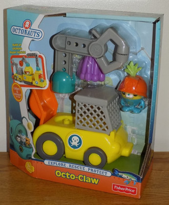 Oktonauten Octo Claw Tunip Figur - BRANDNEU