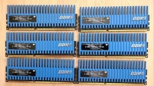 Lot of 6 Patriot RAM Memory PVT312G1333LLHK ( 2GB*6) Total 12 GB