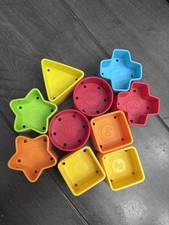 Fisher Price Baby's First Blocks Multicolor Toy Building Blocks for Infants Lot