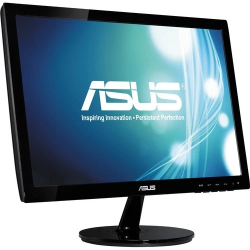 ASUS VS197D-P 18.5" Wide Screen LCD Monitor 50,000,000:1 High Contrast SmartView - Image 3 of 3
