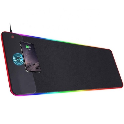 For RGB Illumination Gaming Mouse Pad with Seamless Wireless Functionality - Photo 8/11