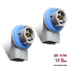 Leechio 2-Pin Reverse Bulb Holder - Rear Taillight Brake Light Plug