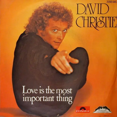 David Christie Love Is The Most Important Thing / Dont Stop Me (I Like It)