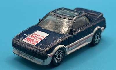 Matchbox Blue Toyota MR 2 Toy Car 1986 1:56 Made In Macau