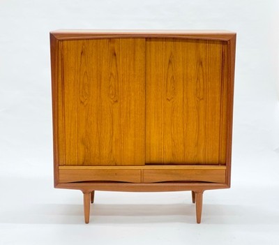 ACO Axel Christensen Gunni Omann Teak Highboard Sideboard Danish Design vintage