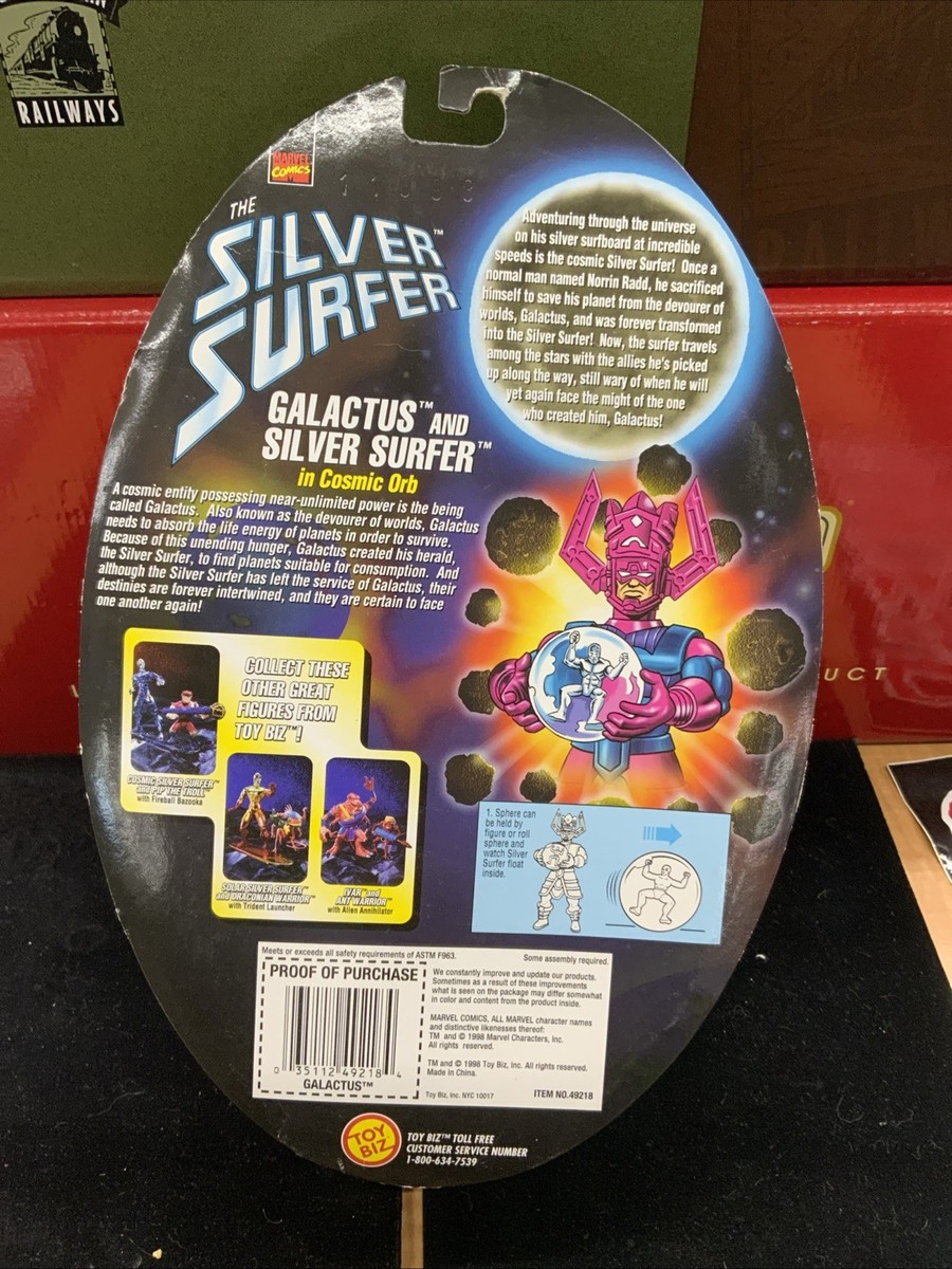 MARVEL - プッシュ次郎 1998 ToyBiz Marvel Silver Surfer Cosmic Power Alien Fighters