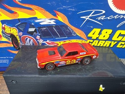 Vintage Hot Wheels Ford GT #23 REDLINE Red Grand Torino Stocker Hong Kong 1974