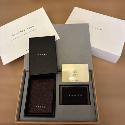 Boxed Volvo Key Case Cloth Set / Genuine Novelty