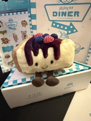 FAO Schwarz NY diner 限定パンケーキ Jellycat Diner Experience at FAO Schwarz, New York