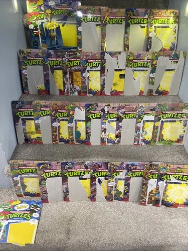 Teenage Mutant Ninja Turtles TMNT 35 Card Back Only 1988 - 1992 Lot  Some Rare