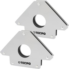 2x TECPO MAGNET SCHWEI&szlig;WINKEL SET 34 kg 75 lbs MAGNETWINKEL SATZ SCHWEI&szlig;MAGNETE
