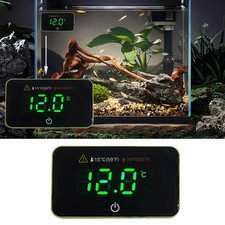 3 Pack Digital Aquarium Thermometers  LED Display, High/Low Temp Alarm