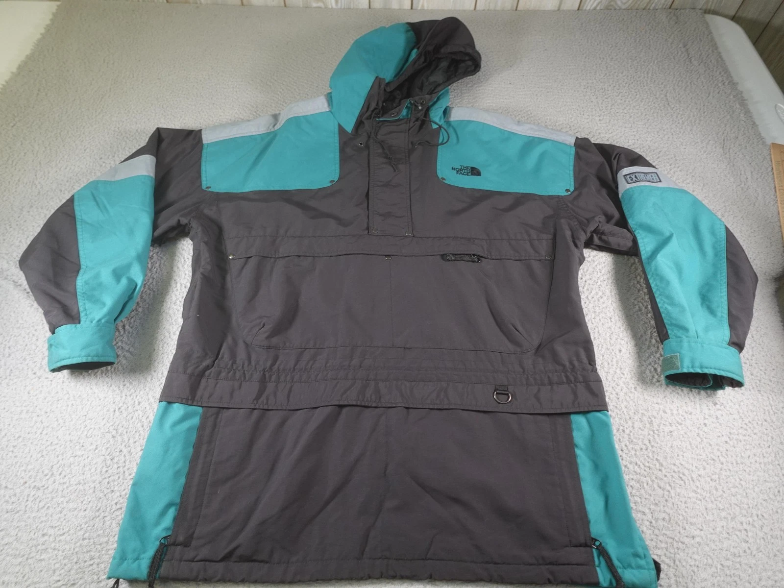 Vintage The North Face Extreme Gear Jacket Mens Large Black Hooded Anorak Ski
Opens in a new window