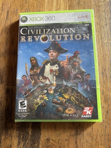 Sid Meier's Civilization Revolution (Microsoft Xbox 360, 2008) Game