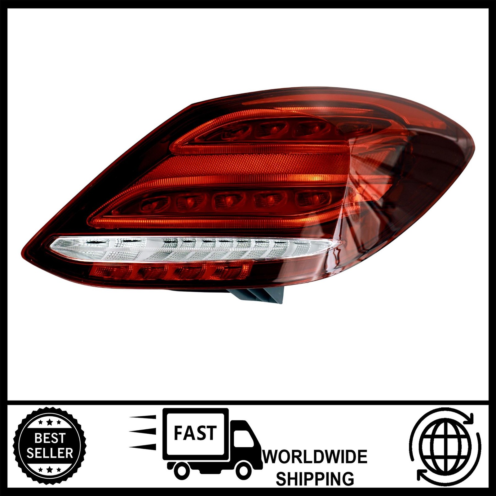 Left Side Tail Led Lamp Assy For Mercedes-Benz C-Class W205 Light 5060520805306 - Image 2