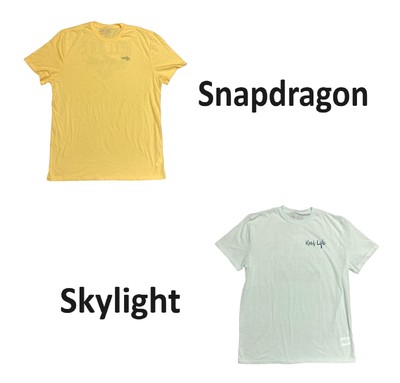 Reel Life Men's Soft 4 Way Stretch Graphic Short Sleeve T-Shirt