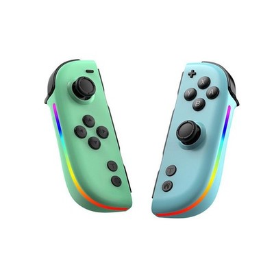 Für Nintendo Switch Split Controller mit Hall Joysticks und RGB Grün Blau