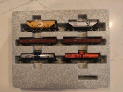 Kato gemischtes Güterzug Set Spur N 106-6275. 6 Auto Set nagelneu im Karton