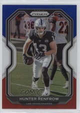 2020 Panini Prizm Red White & Blue Prizm Hunter Renfrow #134 06xp