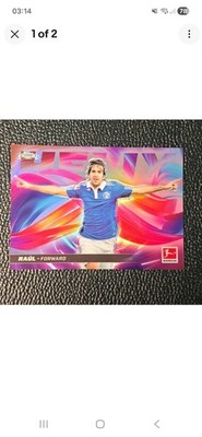 2025-26 Topps Chrome Bundesliga Helix H-2 Raúl SSP Case Hit Legend Schalke