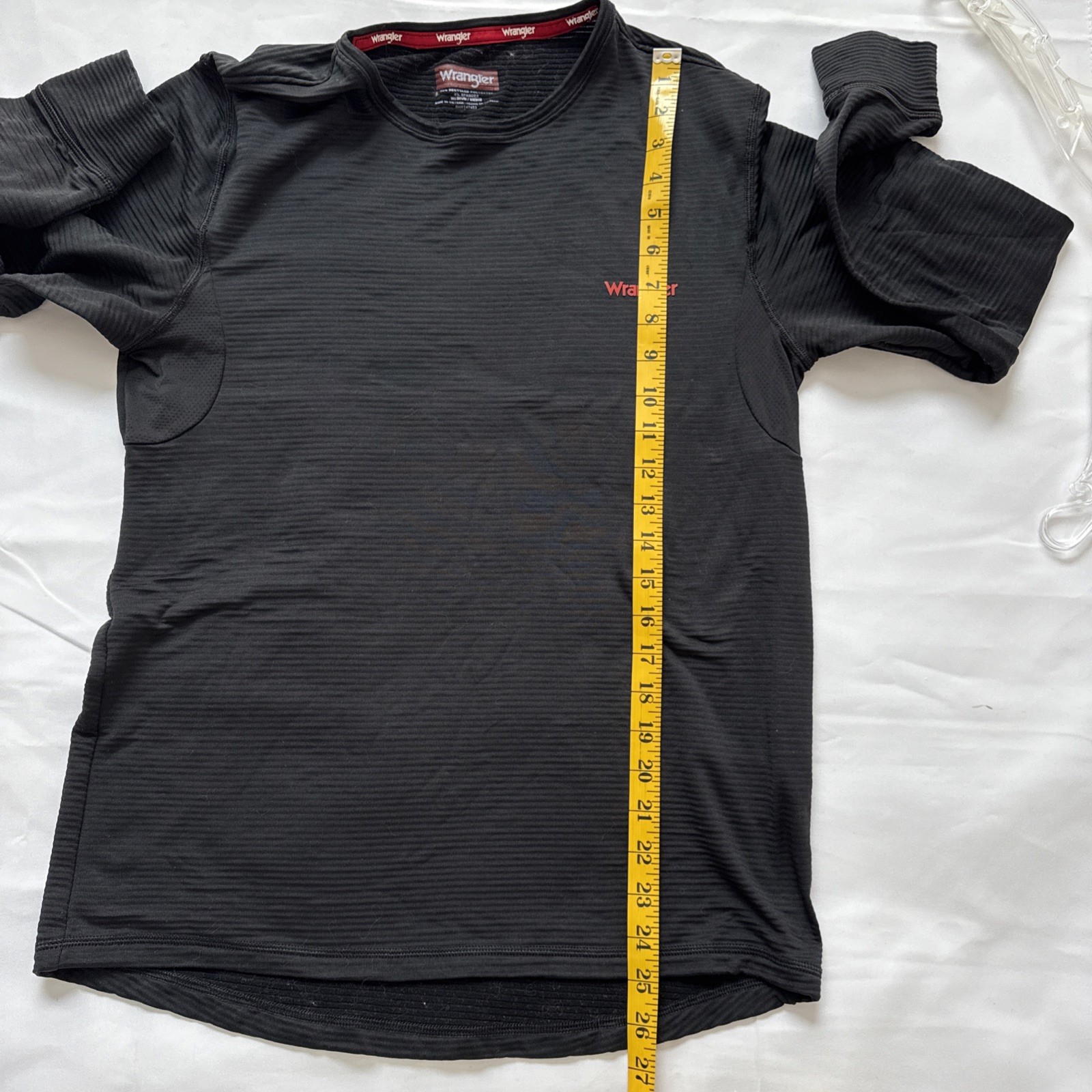 Mens Wrangler Workwear Performance Layer Black To… - image 7