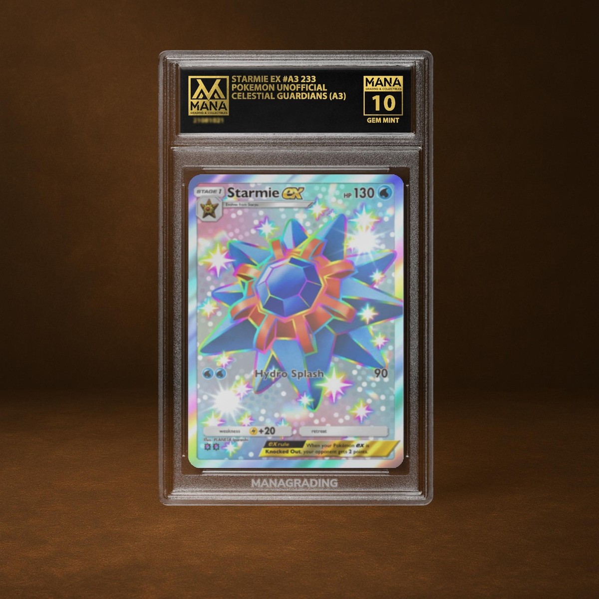 STARMIE EX MANA GRADE 10 PSA STACKABLE POKEMON POCKET | eBay