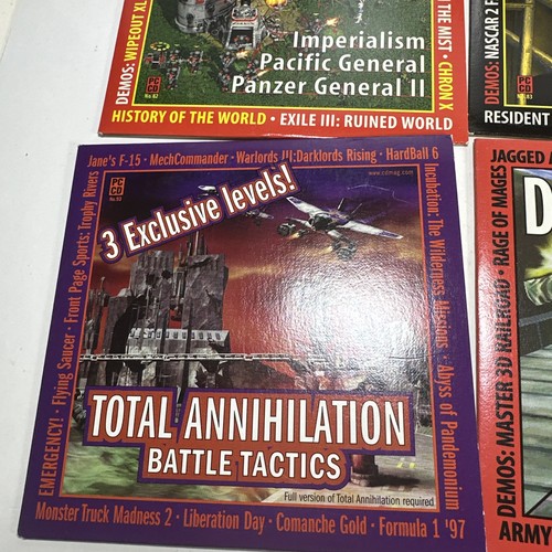 Vintage PC Computer Games Magazine Demo CD Lot G1 - Picture 8 of 12