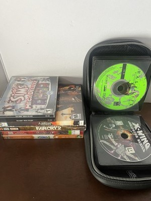PC Game Lot Loose /games Fall Out /star Wars / Diablo /half Life Plus More