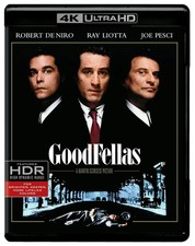 Goodfellas 4K UHD Blu-ray Robert De Niro NEW