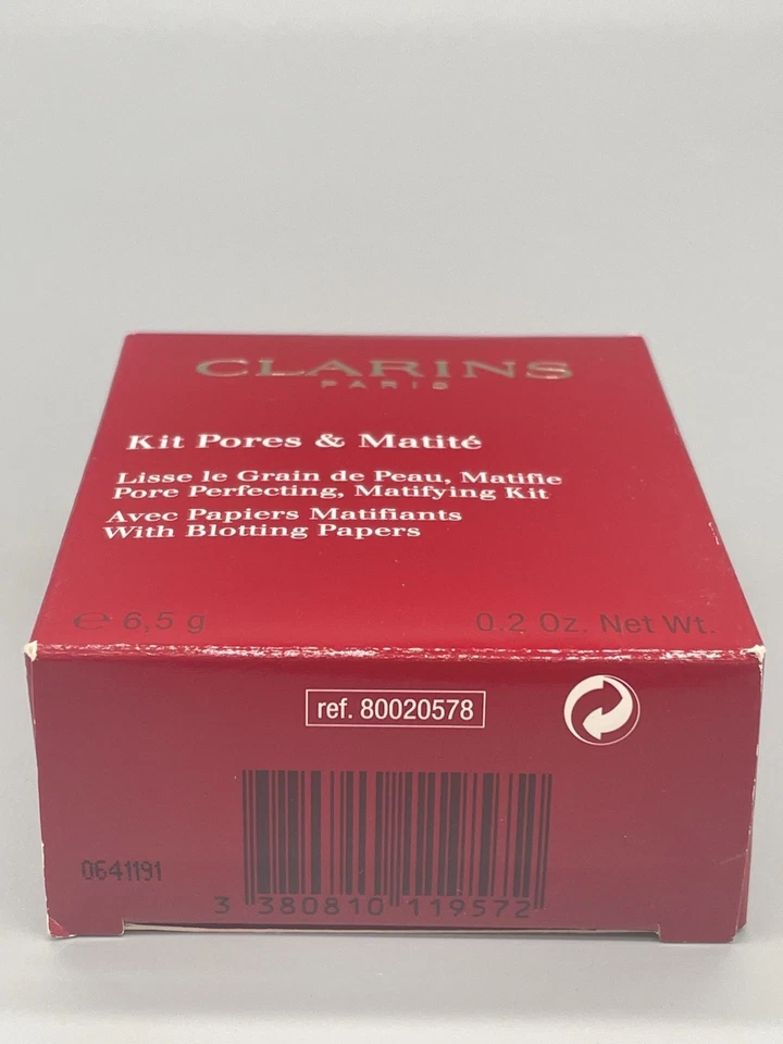 Clarins Pore Perfecting Matifying Kit With Blotting Papers - Image 3 of 4