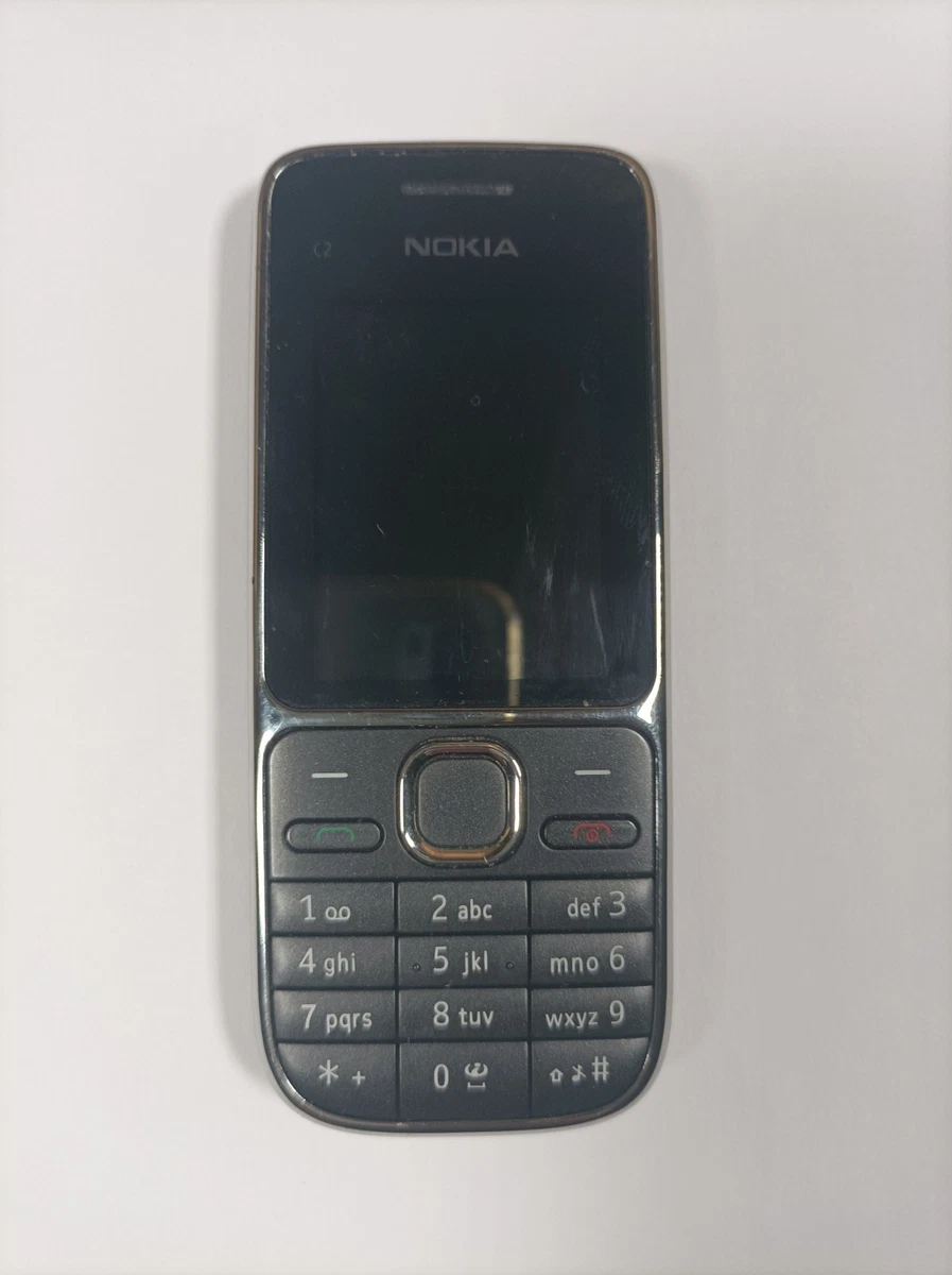 Nokia C2-01 - Handy Schwarz - Nur Ersatzteil/ungetestet/defekt