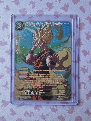 SS Son Goku, Final Sacrifice (SPR) Special Rare Foil Ultimate Squad BT17-093 NM
