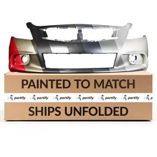 New Painted Unfolded Front Bumper For 2010-2013 Infiniti G37/g25 Sedan Sport