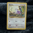 Rattata 061/102 Base Set Regular Vintage TCG Pokemon Card